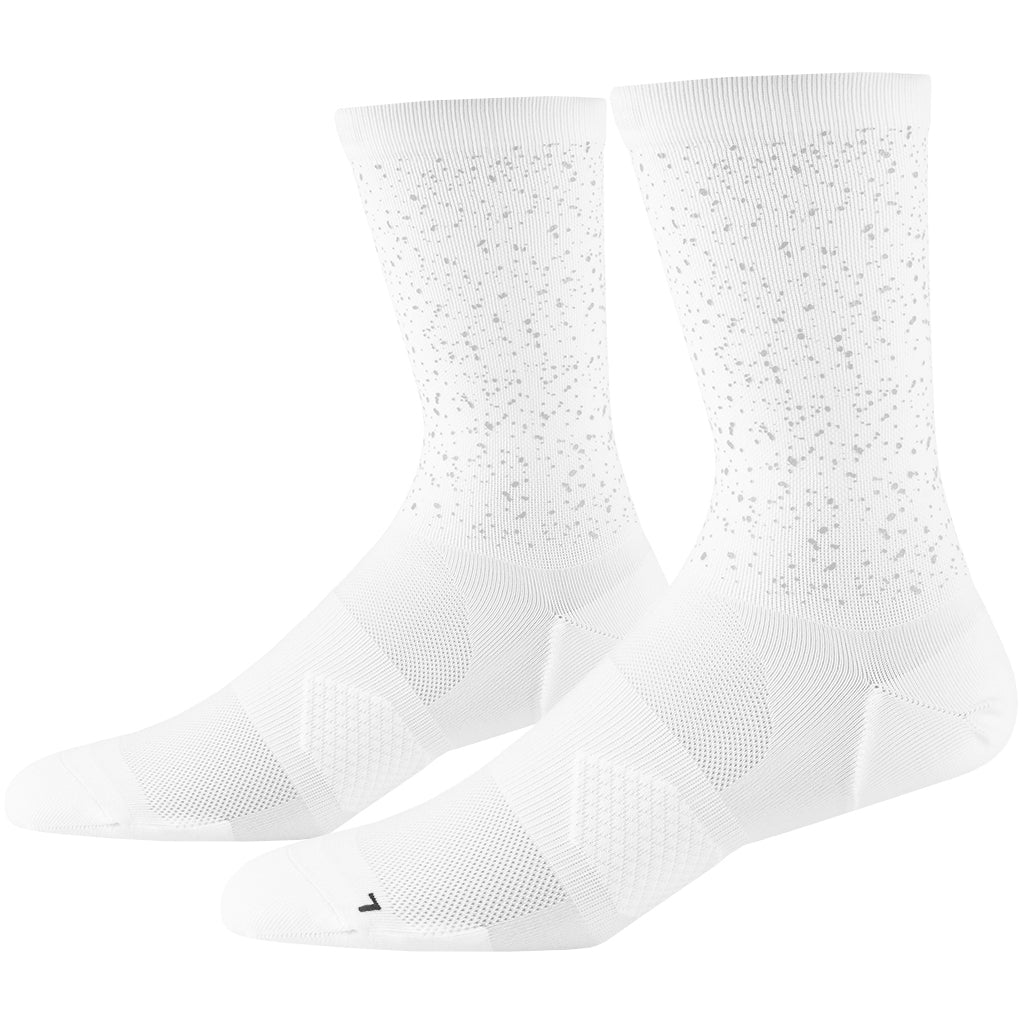 Saysky Reflective Combat High Socks - Hvid - Endurance Sport