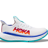 Hoka Carbon X 3 Dame - White/Flame - Endurance Sport