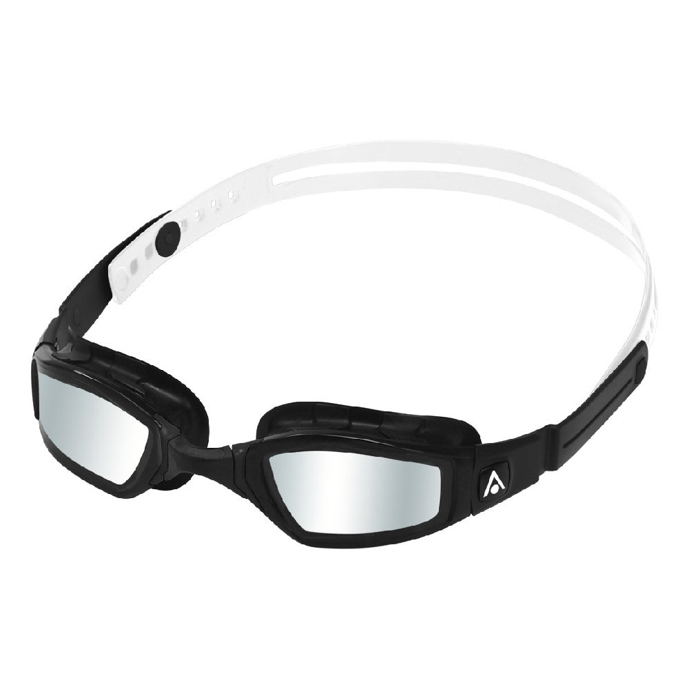 AquaSphere Ninja - Black - Silver Titanium Mirror Lens - Endurance Sport