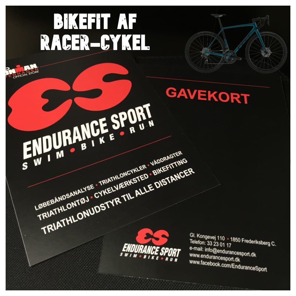 Bikefit af racer cykel