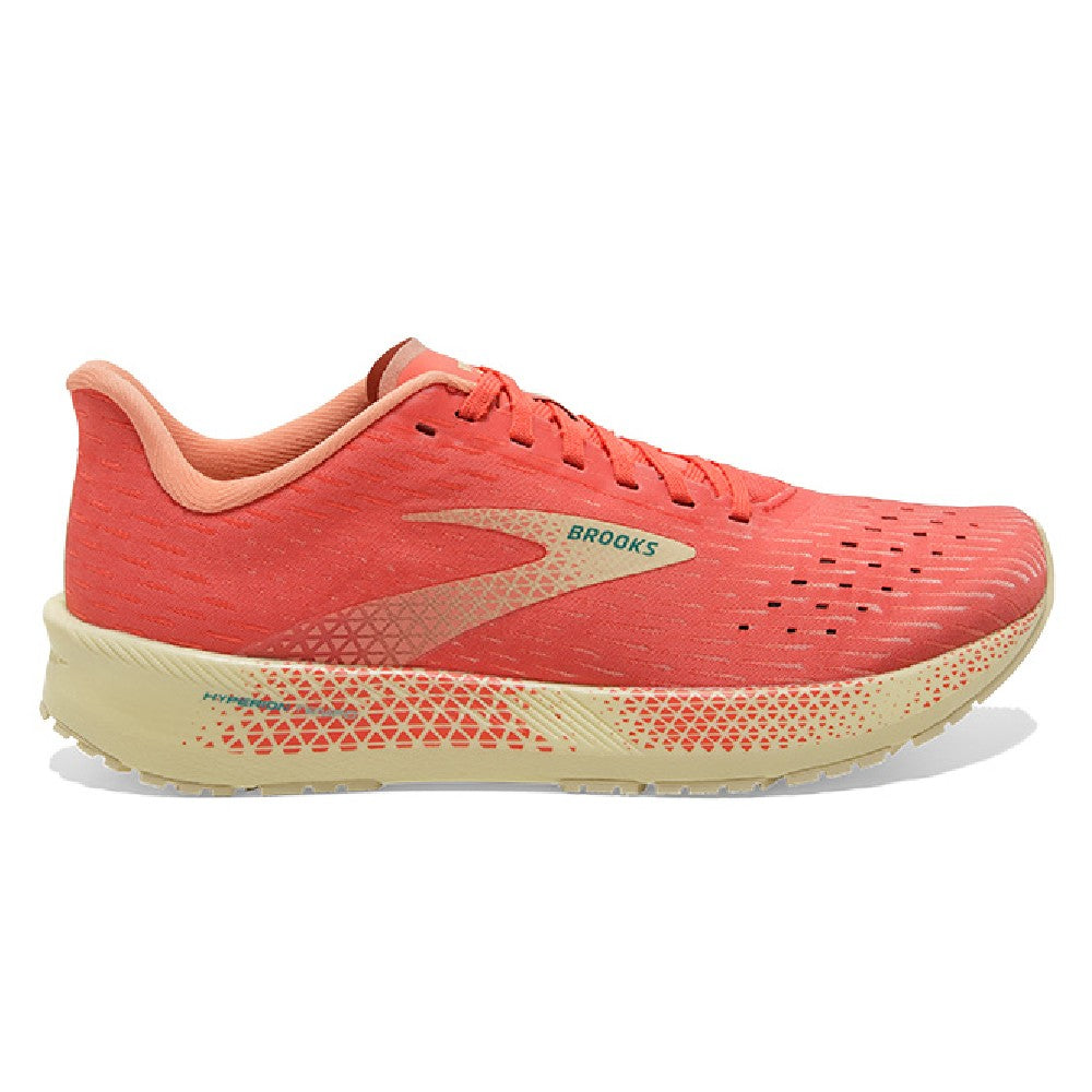 Brooks Hyperion Tempo Dame - Coral/Yellow - Endurance Sport