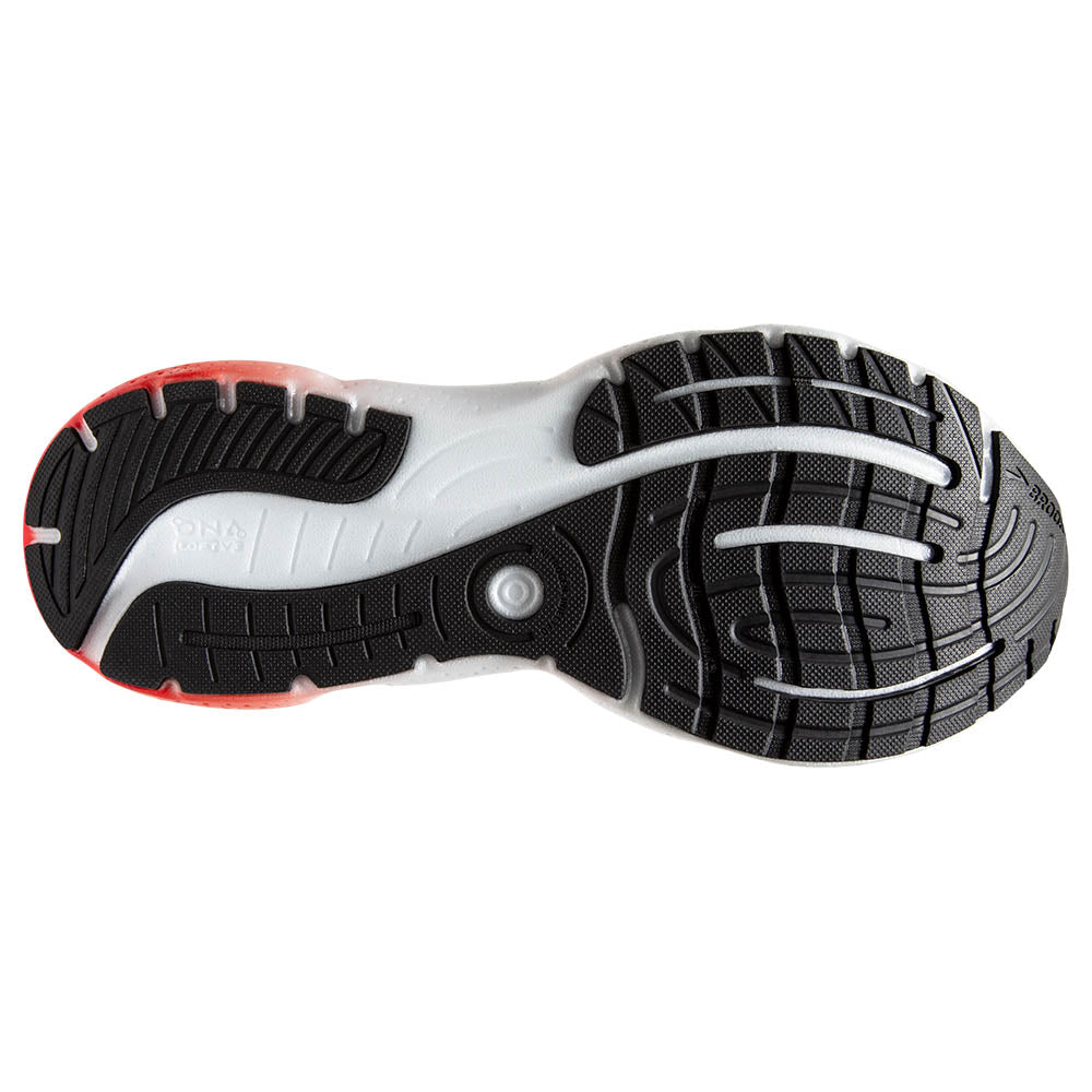Brooks Glycerin 20 Herre - Black/Blackened Pearl/Fiery Red set fra bunden