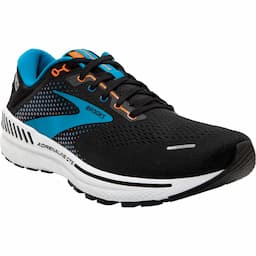 Brooks Mens Adrenaline GTS 22 - Black/Blue set fra fronten