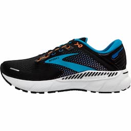 Brooks Mens Adrenaline GTS 22 - Black/Blue set fra siden