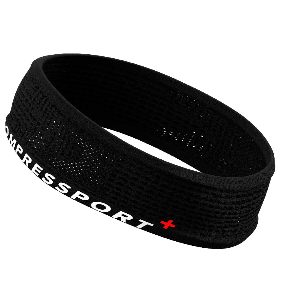 Compressport Thin Headband On Off - Sort - Endurance Sport