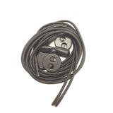 Elastic Lock Shoelaces Black