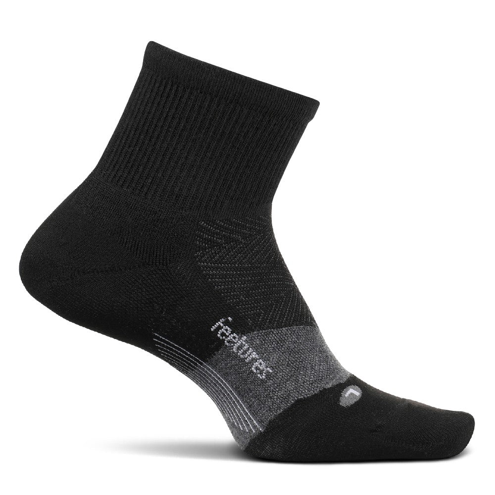 Feetures M10 Ultra Light Quarter Charcoal