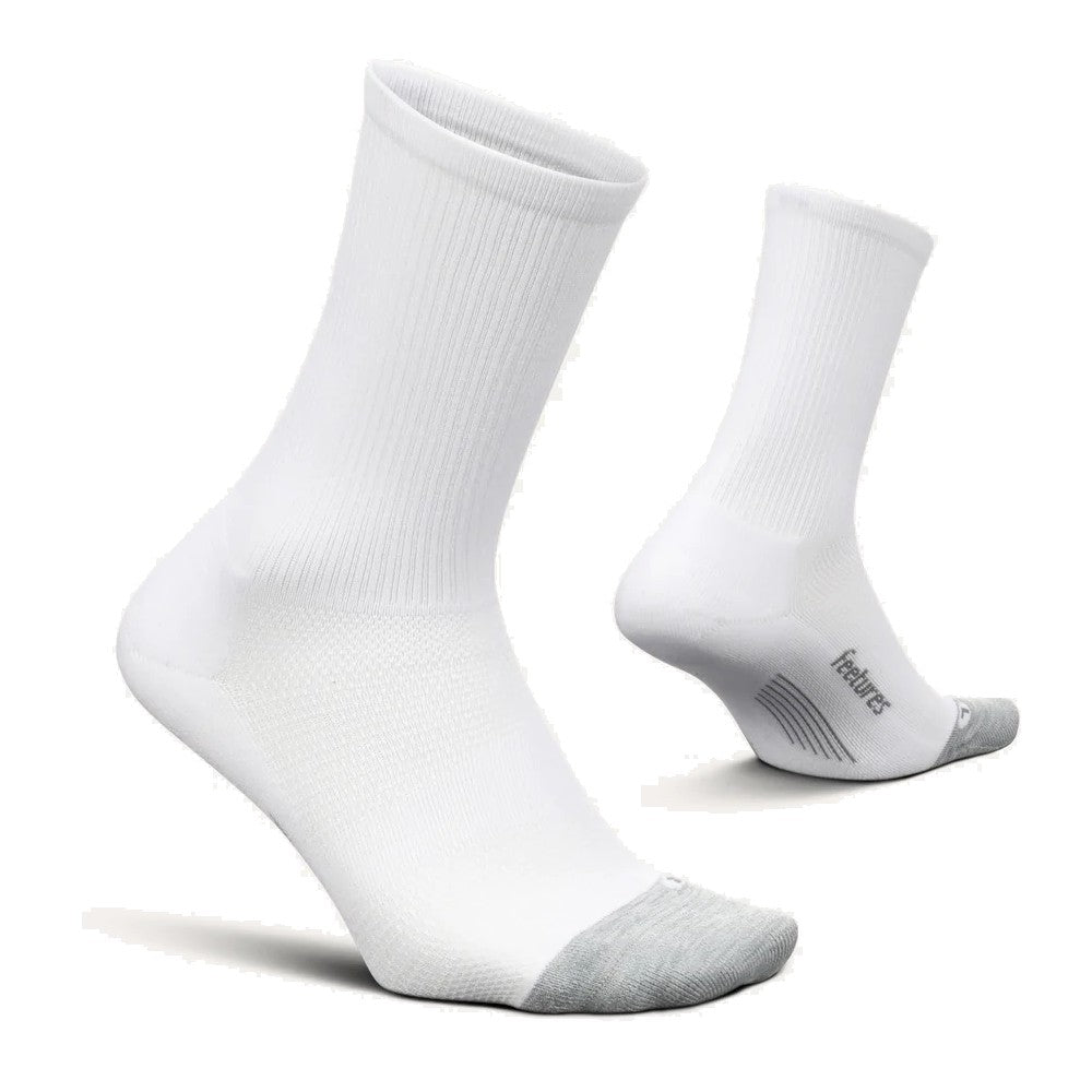 Feetures Elite Ultra Light Mini Crew - White - Endurance Sport