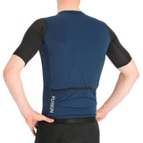 Fusion Herre Cycling Jersey Dark Night Blue back
