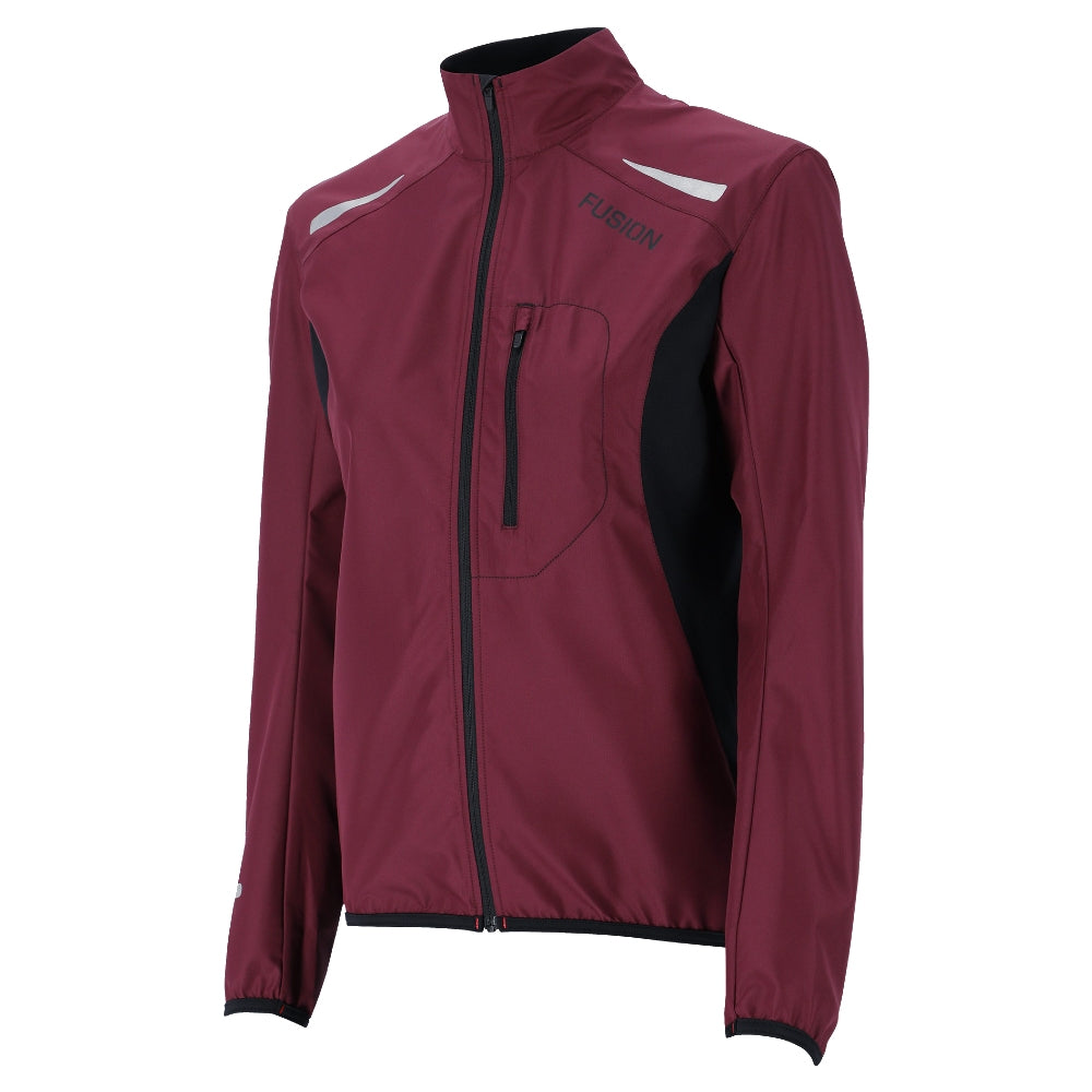 Fusion S1 Run Jacket Dame - Bordeaux - Endurance Sport