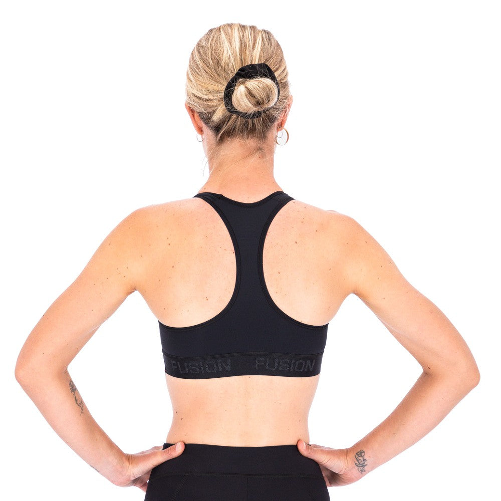 Fusion Wms Top - Black - Endurance Sport