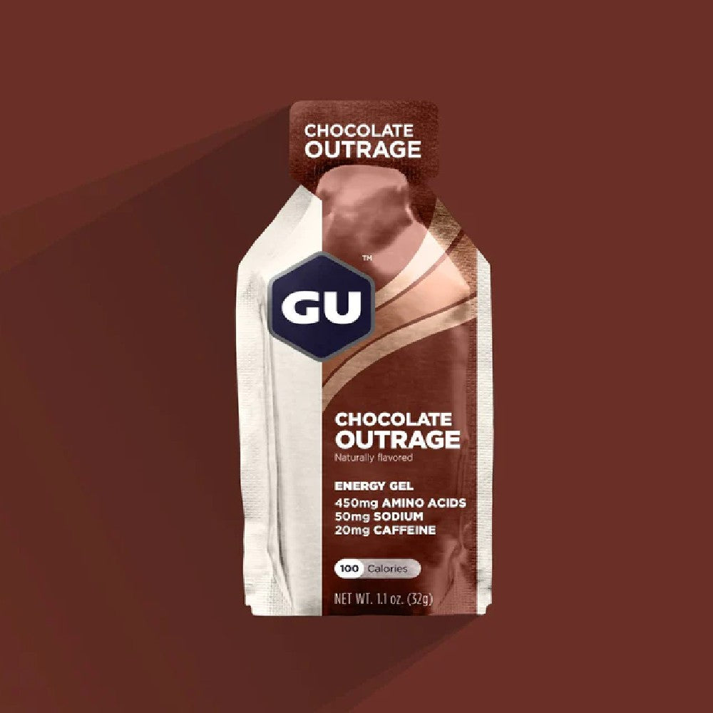 GU Energy Gel 32g - Chocolate Outrage - Endurance Sport