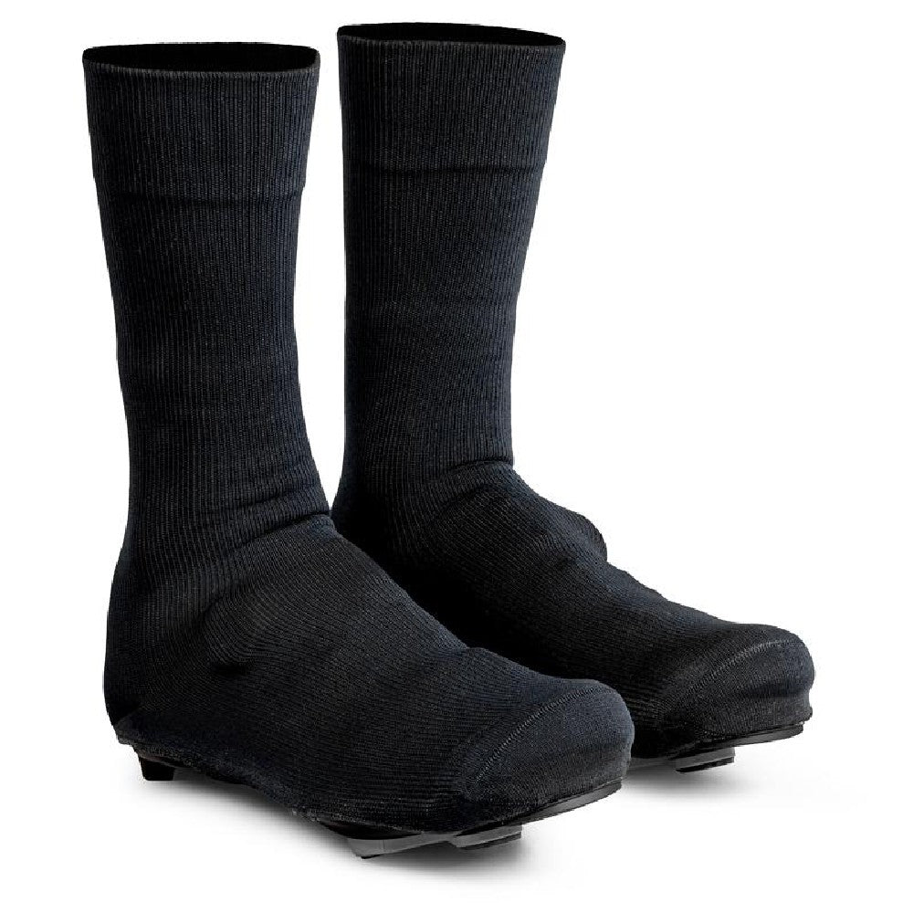 GripGrab Flandern Waterproof Knitted Road Shoe Cover Black