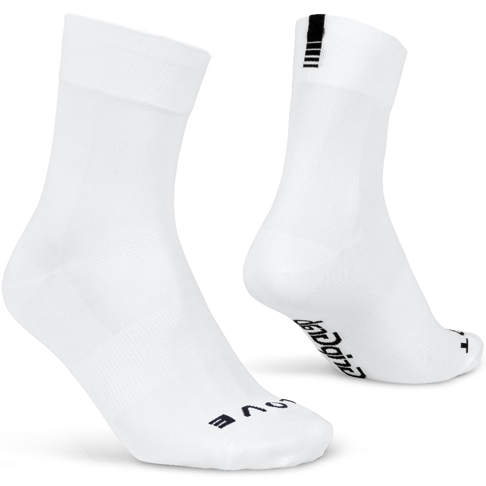 GripGrab Lightweight SL Cycling Sock set fra front og bagfra