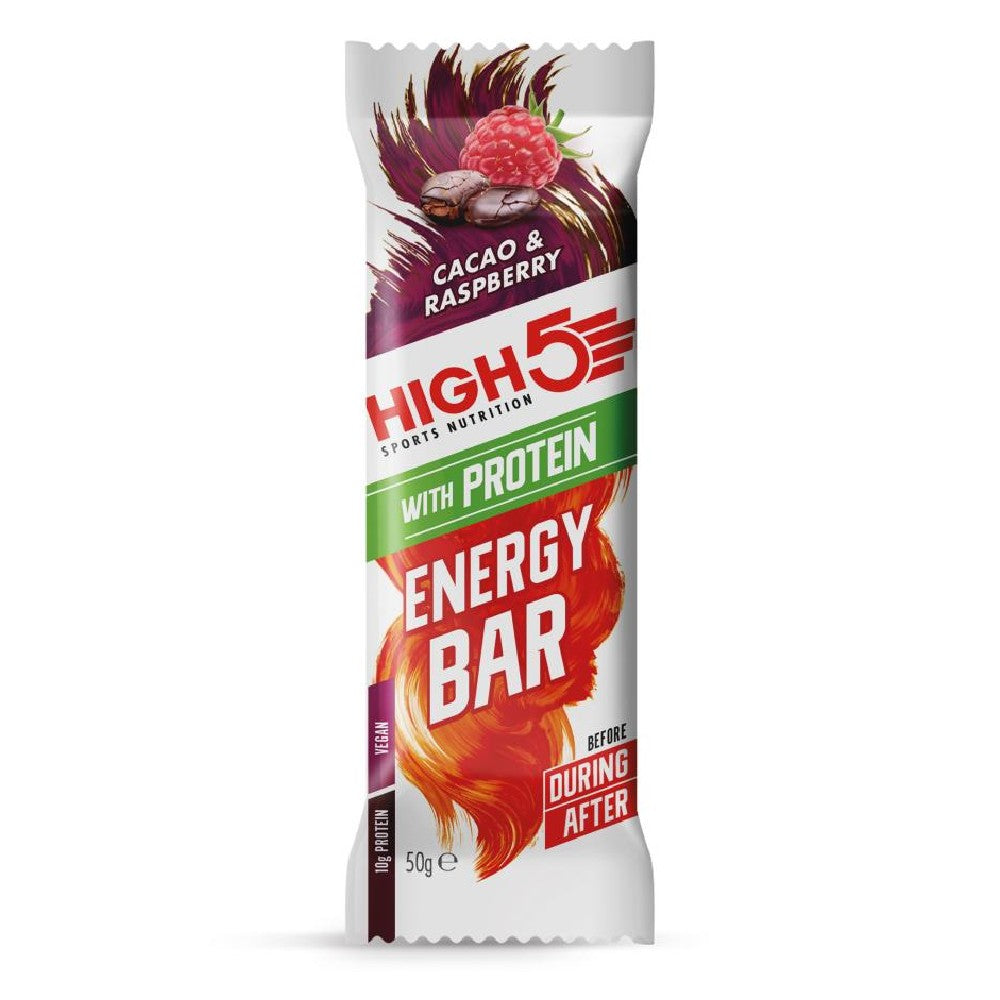High5 Energy Bar With Protein - Cacao & Raspberry - Endurance Sport