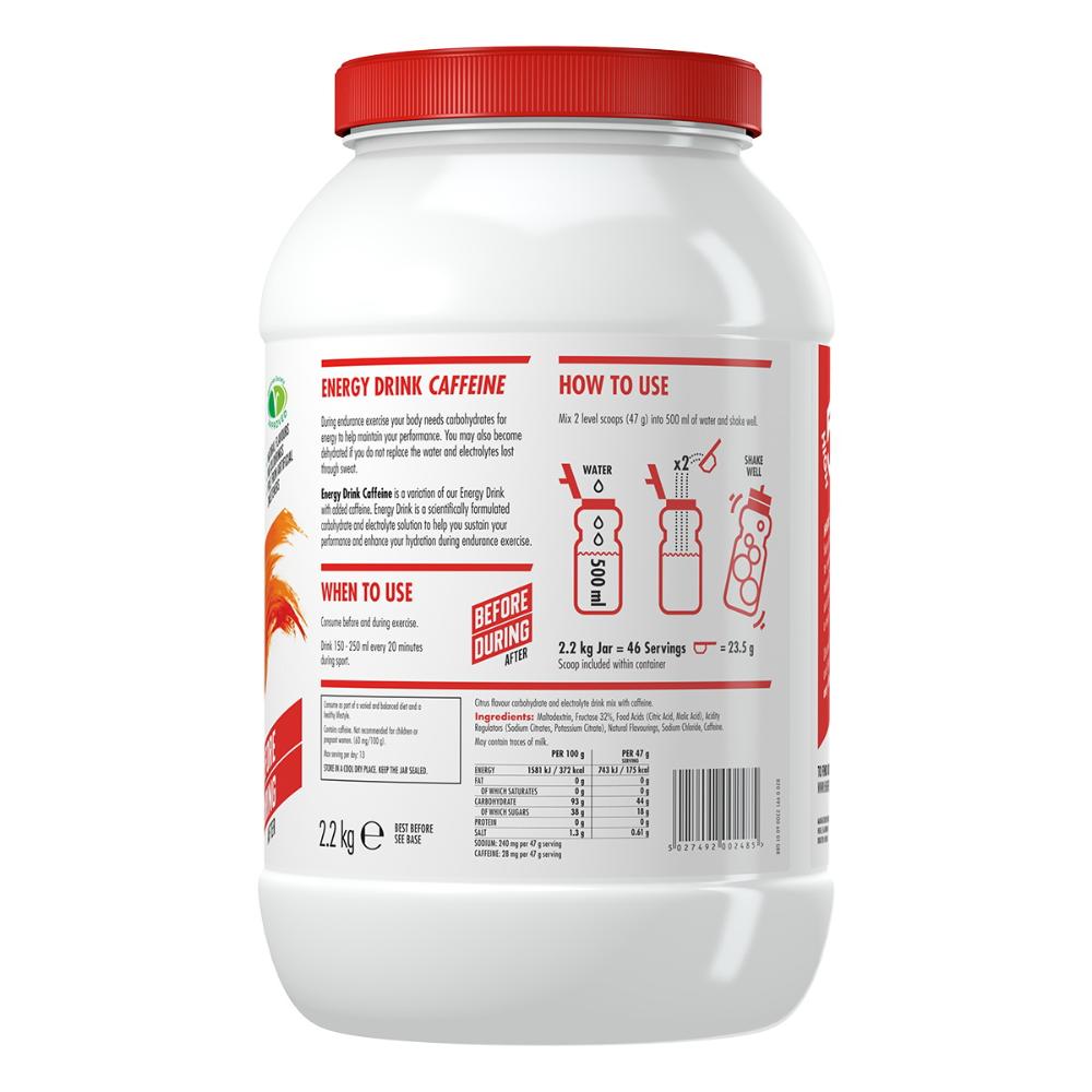 High5 Energy Drink Caffeine 2.2kg - Citrus - Endurance Sport