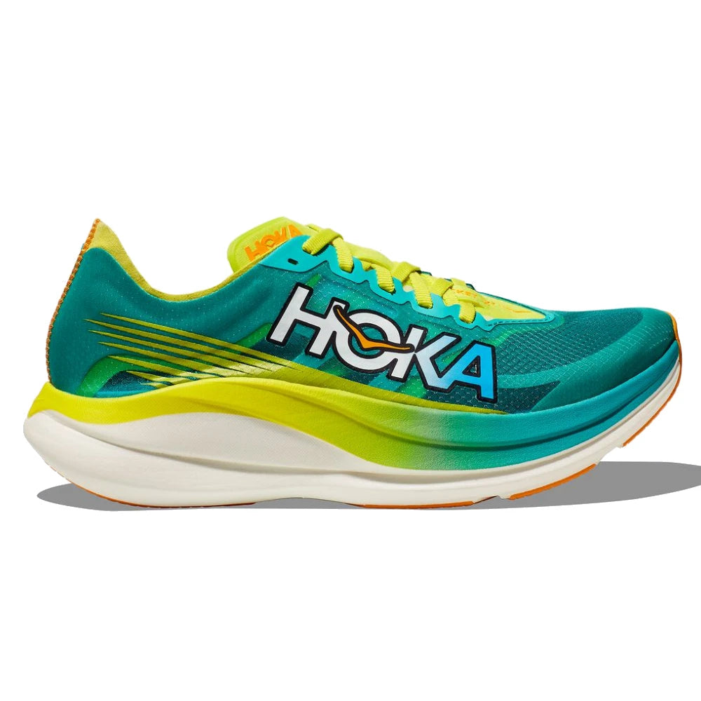 Hoka Rocket X 2 Ceramic Evening Primrose set fra siden