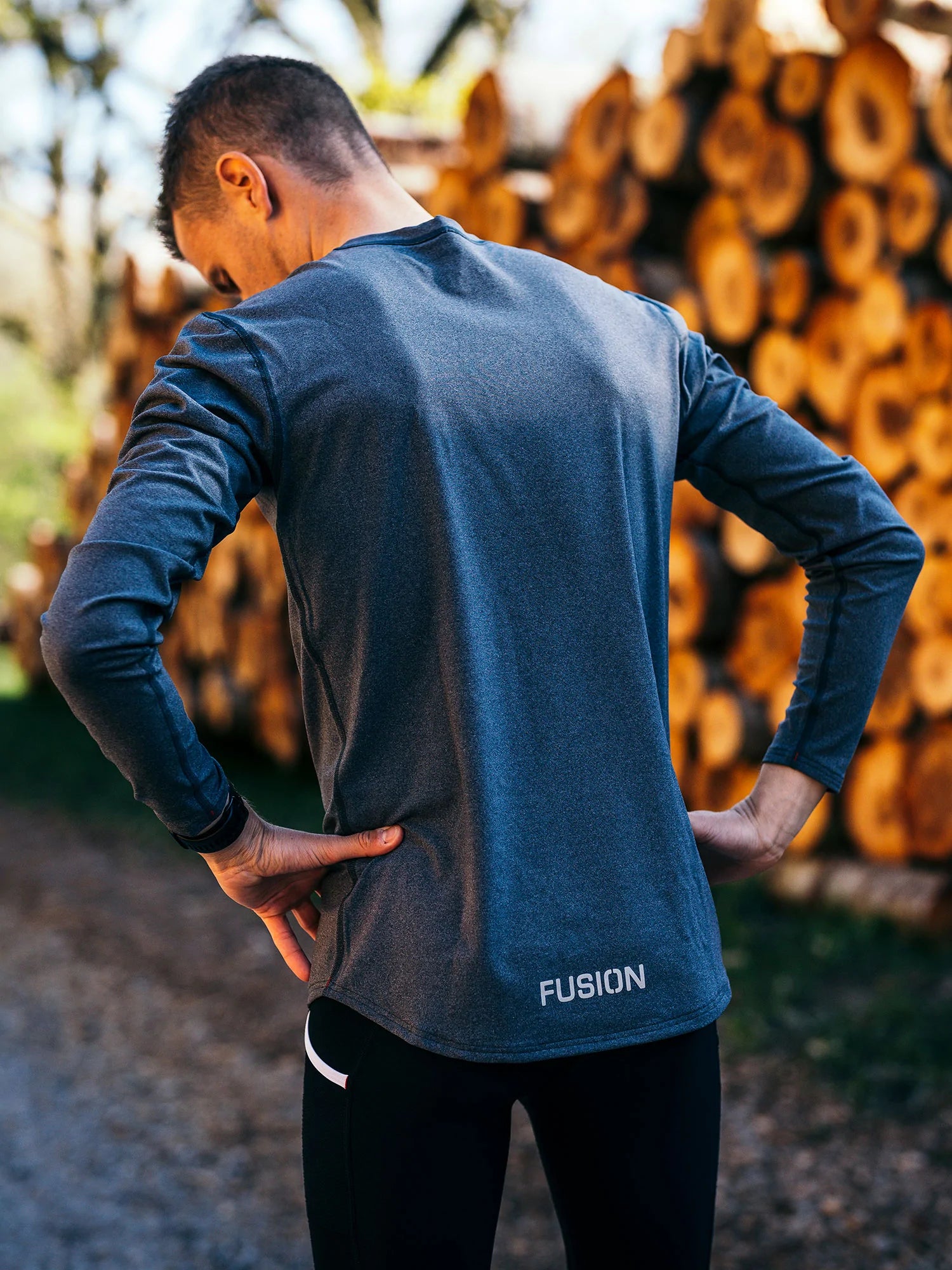 Fusion Mens C3 Midlayer - Grey - Endurance Sport
