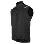 fusion Mens S run vest Black Front WEB