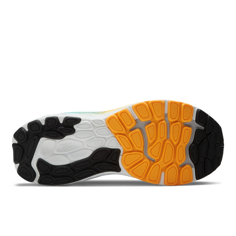 New Balance Fresh Foam X 860 v13 Herre - Steel/Summer Aqua set fra bunden
