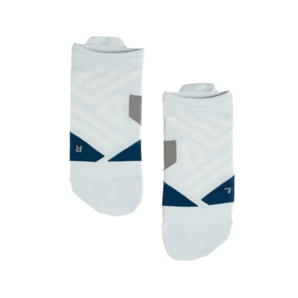 On Low Sock Grey Denim