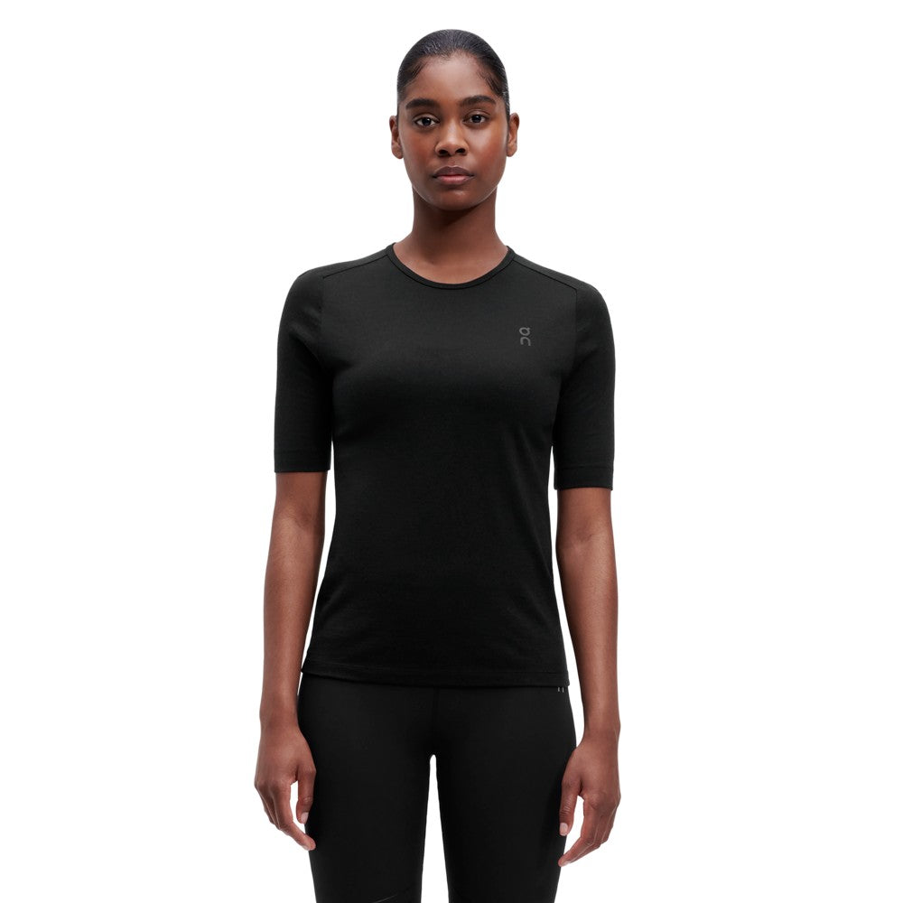 On Merino-T Dame - Black - Endurance Sport