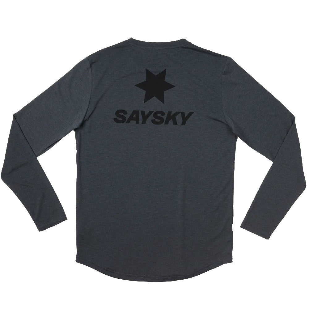 SAYSKY Logo Motion Longsleeve - Grey - Endurance Sport