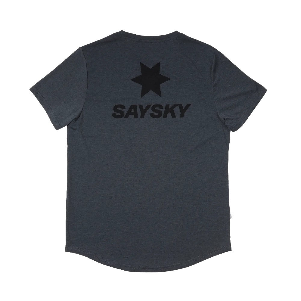 SAYSKY Logo Motion T-Shirt - Grey - Endurance Sport