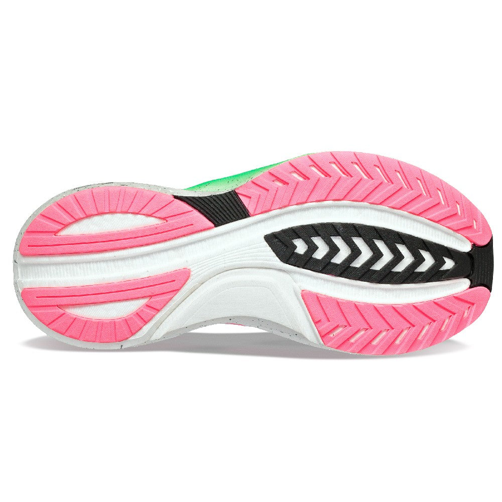 Saucony Tempus Dame - White/Vizi Pink - Endurance Sport