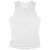 SAYSKY Mesh Base Layer Tank Unisex - White - Endurance Sport