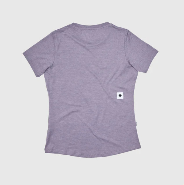 SAYSKY Logo Pace T-shirt Dame - Purple - Endurance Sport