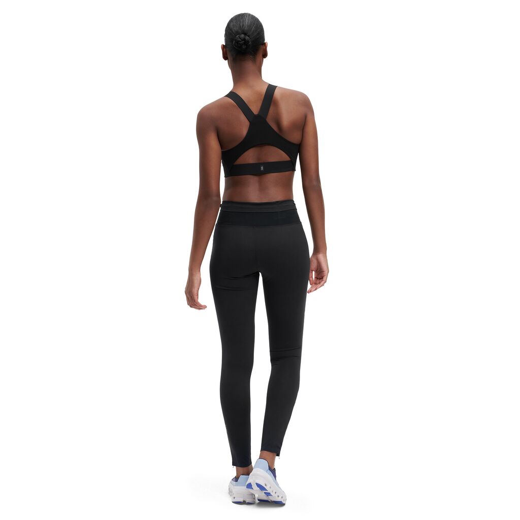 On Performance Bra Dame - Black - Endurance Sport