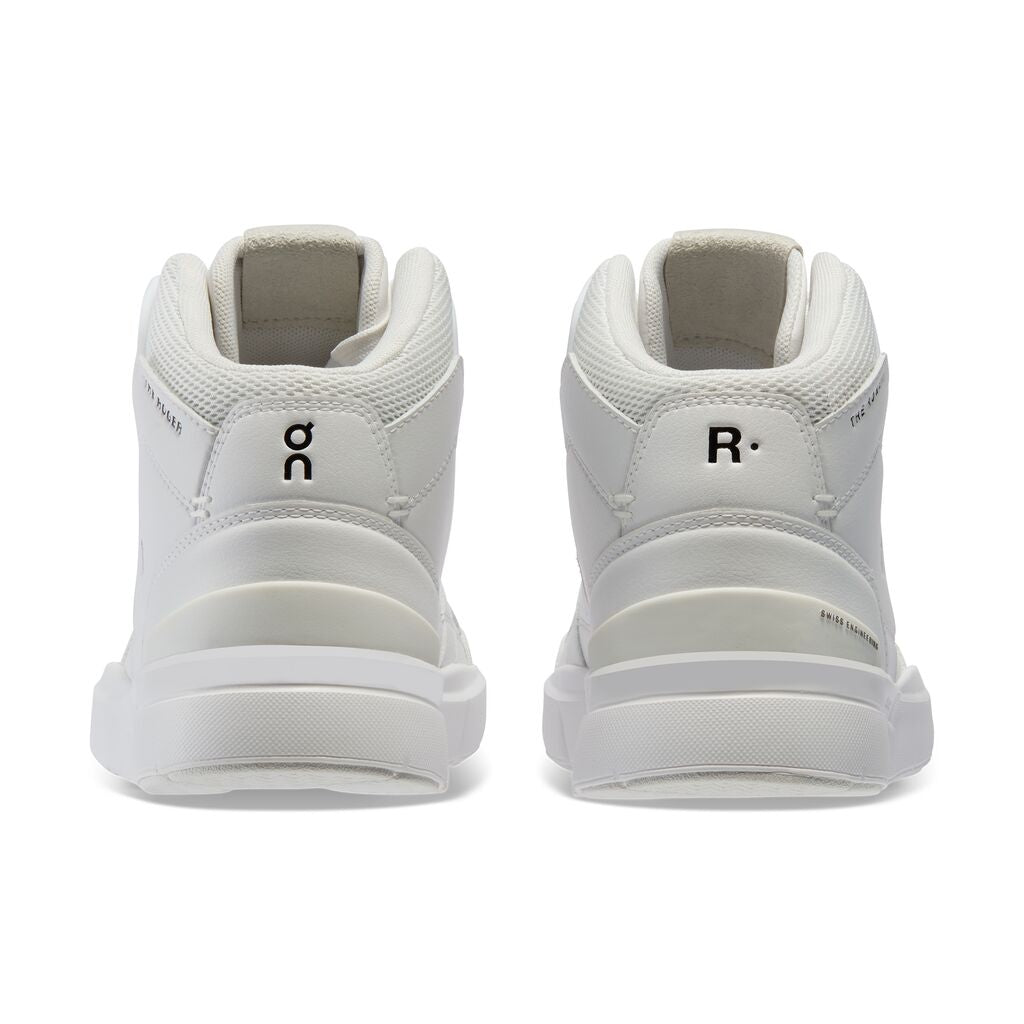 On The ROGER Clubhouse Mid Dame - All White - Endurance Sport