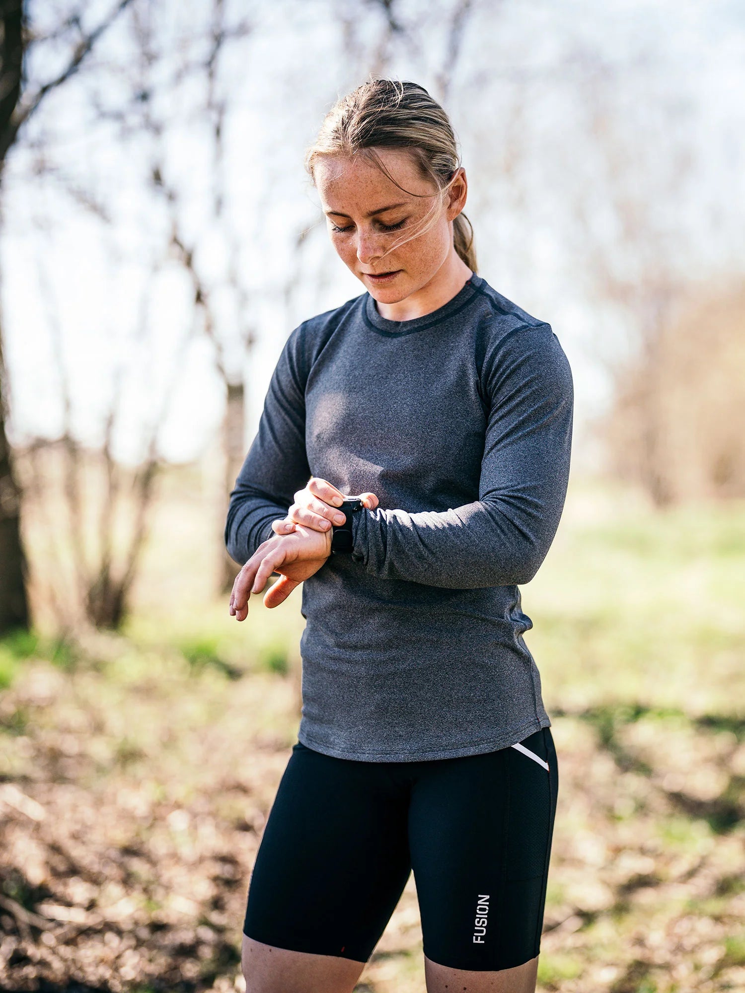 Fusion Wmns C3 Midlayer - Grey - Endurance Sport