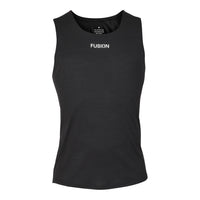 Fusion Mens C3 Singlet - Black