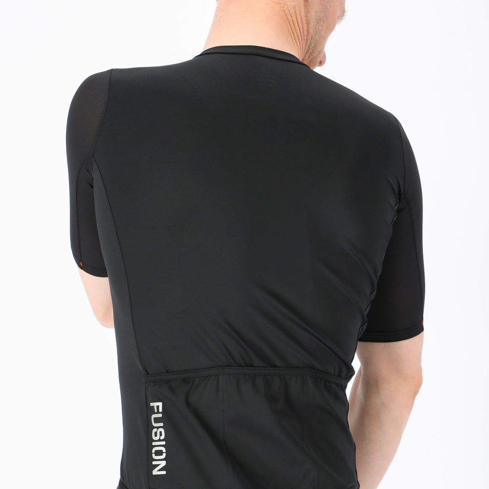 fusion cycling jersey herre